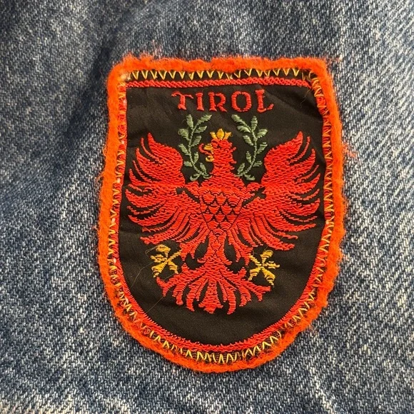 Vintage 80s Levi’s San Francisco Sherpa Lined Denim Trucker Jacket 40L - Picture 8 of 16